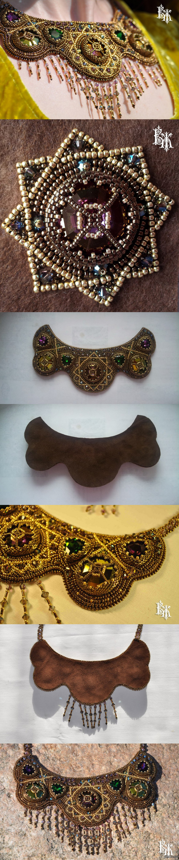 Колье "Шемаханка". Пятничное "моё" от моей хозяйки.