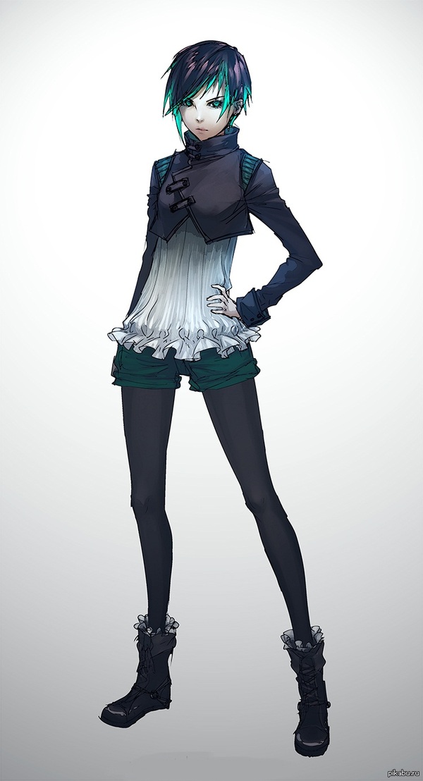 Victorian Cyberpunk Outfit Design by yuumei
