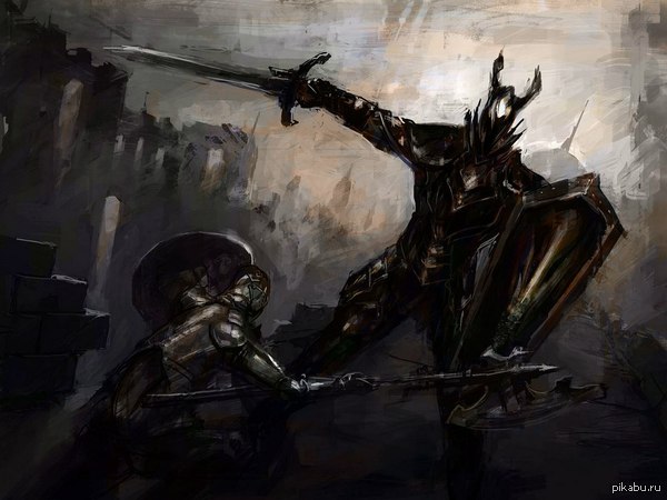 Dark souls, Black Knight 