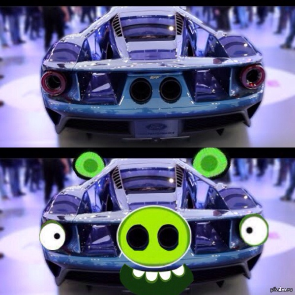  Ford GT 2016    Angry Birds