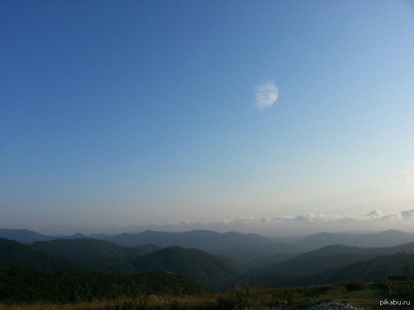 Вечер в горах