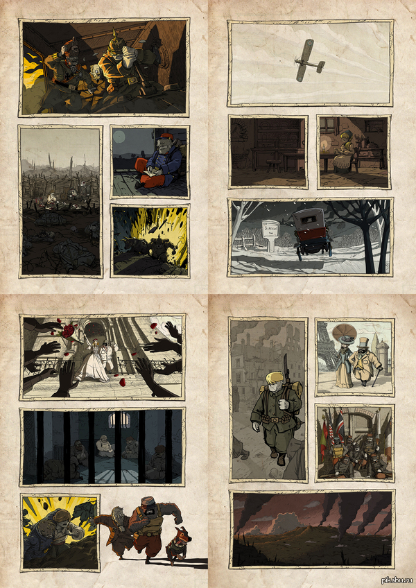 Valiant Hearts Comic Strip