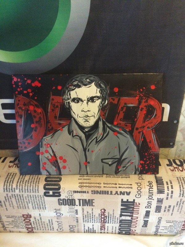 Моя новая картина по сериалу Декстер