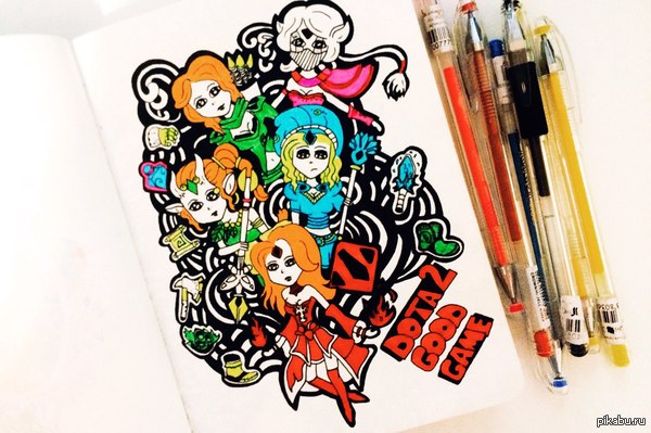 ������� ���������� ������ Dota 2 � ����� �����.