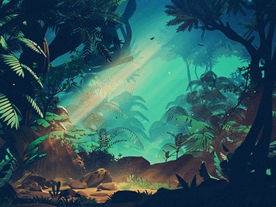 Stylized Jungle by Mikael Gustafsson 