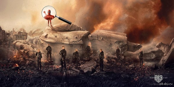 Секрет нового постера голодных игр