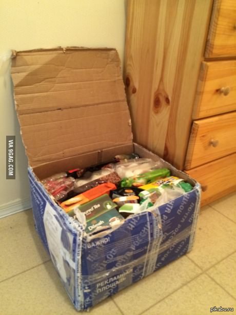 Моя мама присылает каждый месяц 20кг сладостей. Мне 27 лет и я живу в Манхэттене.