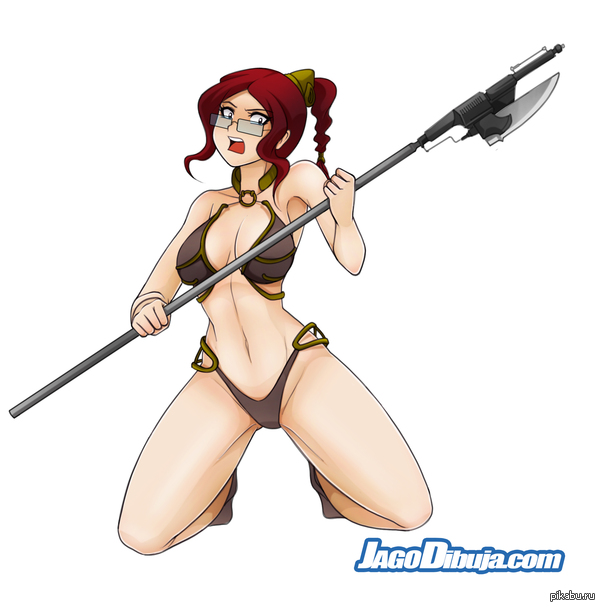 sophie slave - NSFW, , Jagoart, Redheads, Star Wars, Sophie Jago, Jago, Art