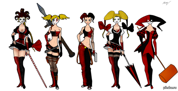 Мое представление Харли Квинн