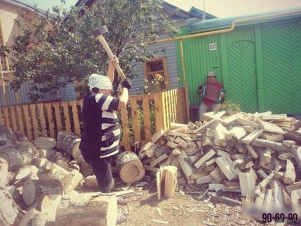 Любящий муж всегда поддержит супругу)