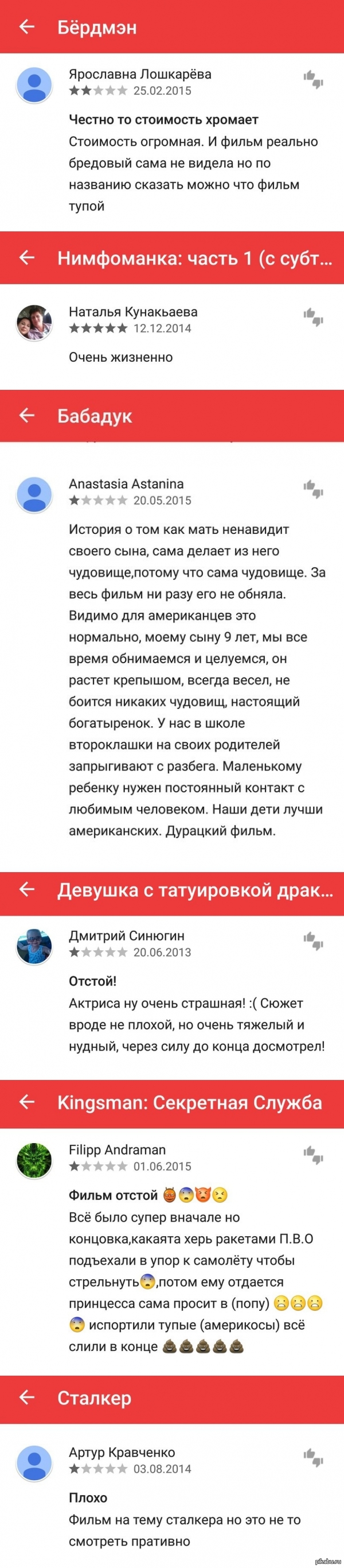 Немножко рецензий.