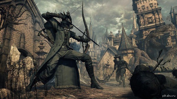 ! 24   DLC \&quot;The Old Hunters\&quot;  Bloodborne! We are born of the blood, made men by the blood, undone by the blood.       .