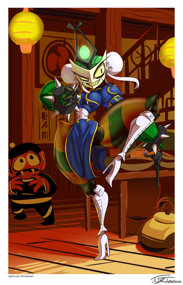 Queen Vexus as Chun Li : EpicTones,     . 