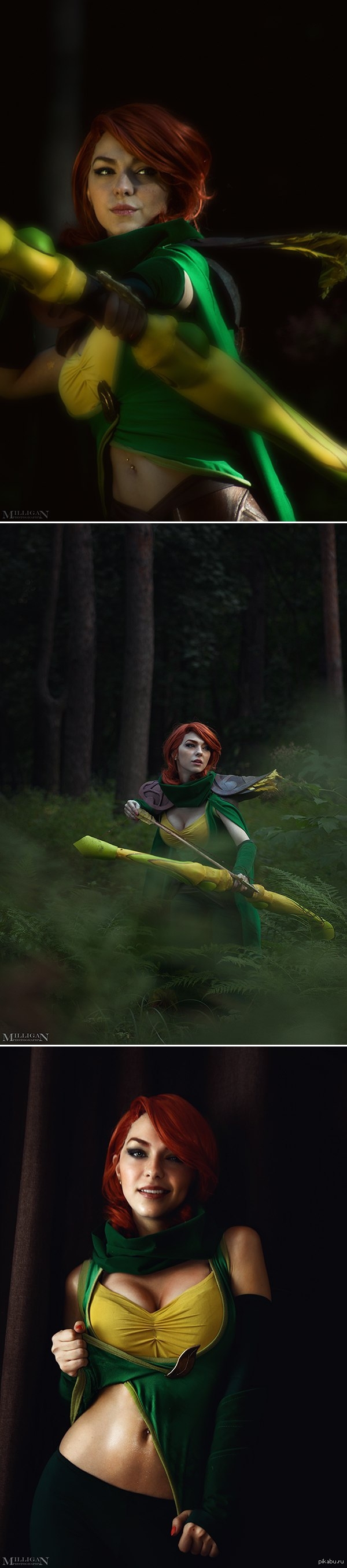Косплей на Windranger (Dota 2)