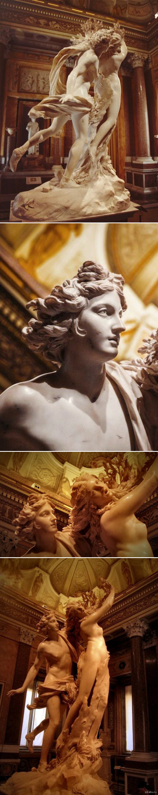 &quot;Apollo and Daphne&quot;, Gian Lorenzo Bernini, Galleria Borghese, Rome, Italy, 1622-1625. "  ",   ,  , , , 1622-1625.