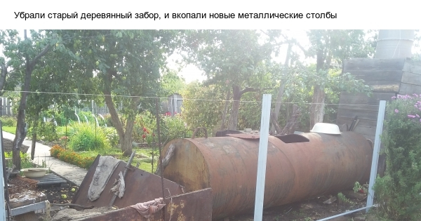 Дачный забор. | Пикабу