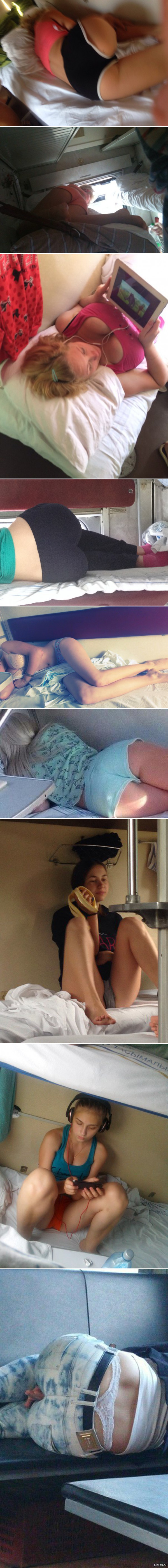 A bit of Russian Railways - NSFW, Booty, Girls, A train, Reserved seat, Boobs, Longpost