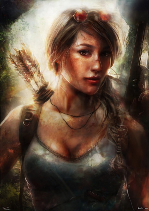 Lara Croft by Ton Cikoski Radaell