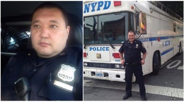 Даже в Америке казахи полицейские набирают вес