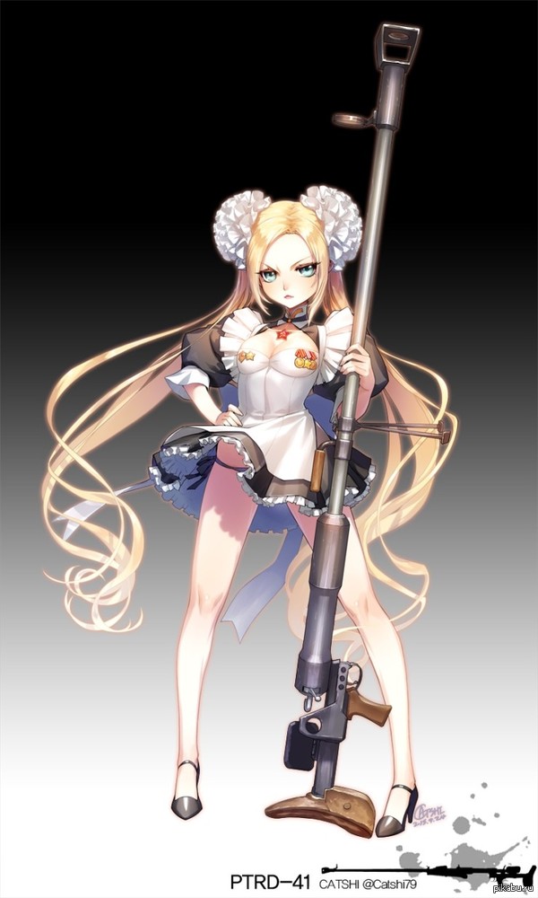 Противотанковая школьница