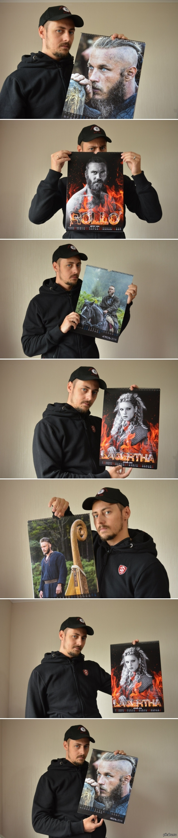 Календари по сериалу "Викинги"