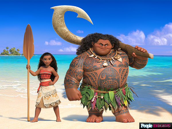 The first official image of the new Disney princess - Walt disney company, Moana, Princess, The male, Men