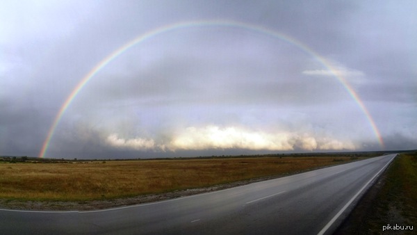 Радуга в Зауралье.