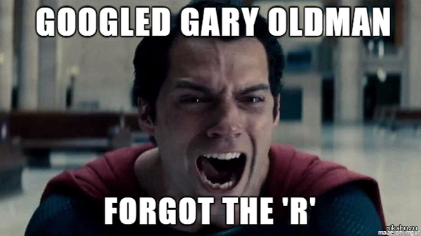 Forgot the &quot;R&quot;