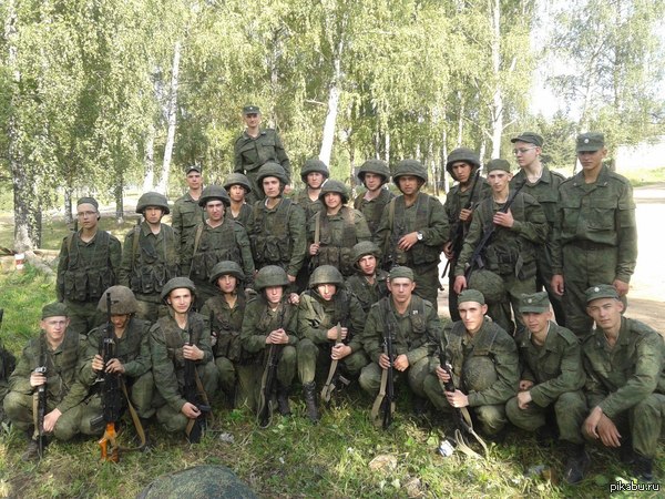 Статист попал на полигон