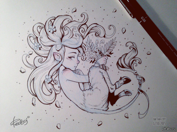 InkTober 2015 -  12 