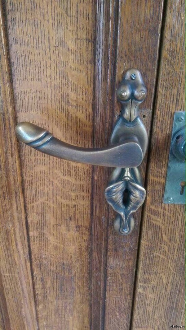 fucked up or fucked up door lock? - Door, Photo, Copy-paste, Lock