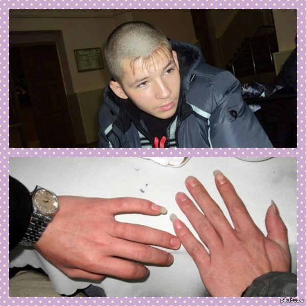 Степень крутизны пропорциональна длине челки и длине ногтя на мизинце