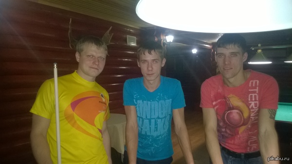 Когда рога на своем месте)