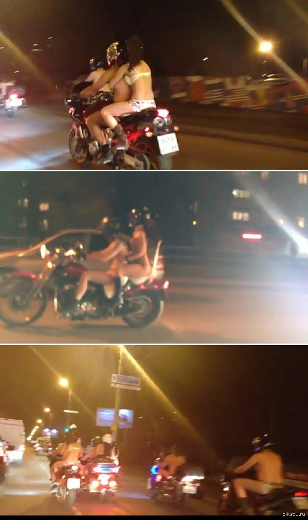 Chelyabinsk bikers are so severe =) - NSFW, My, Moto, Bike, Bikers, Motorcycles, October, Cold, Fun, Girls, Motorcyclists