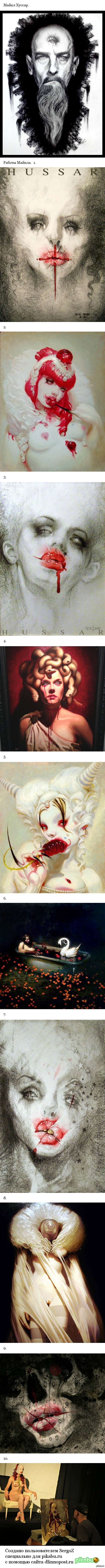 Michael Hussar - NSFW, My, My, Creation, Sergoz, , Drawing, Painting, Illustrations, Longpost