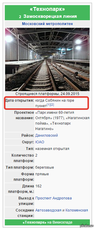 Схема станции метро технопарк