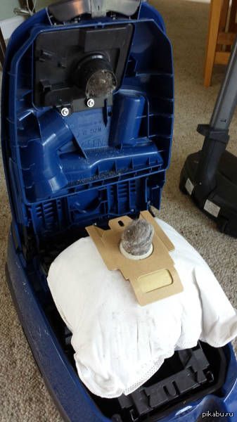 Когда понимаешь что пора уже вытрясти мешок из пылесоса