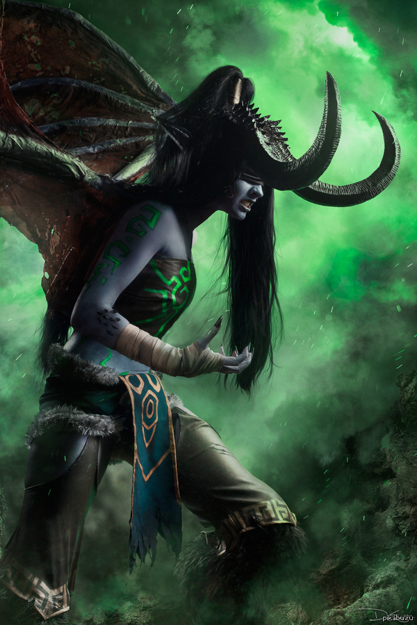 Illidan female cosplay