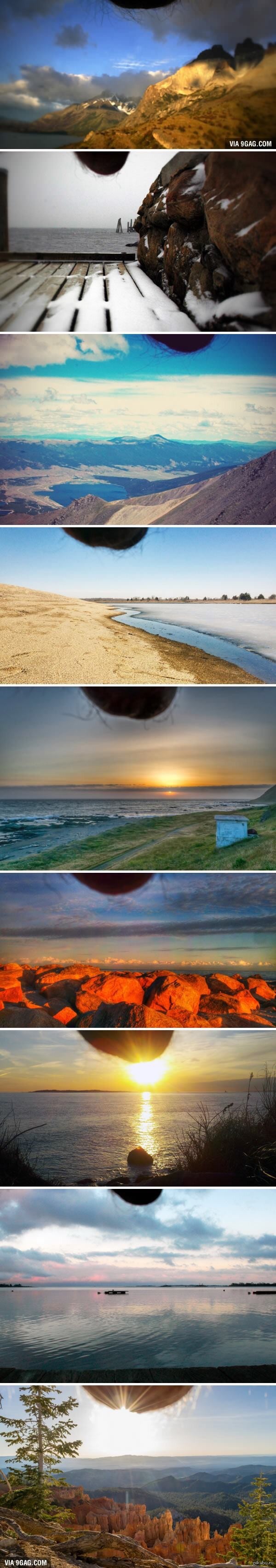 The dude travels and takes pictures of his balls against the backdrop of landscapes - NSFW, Eggs, Travels, Respect, Longpost