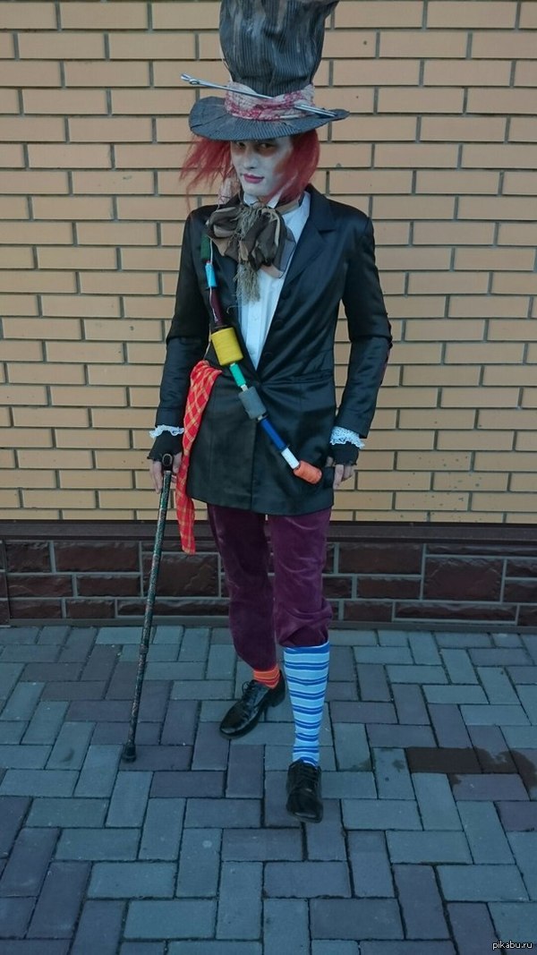 My first cosplay. - My, Mad Hatter, Halloween