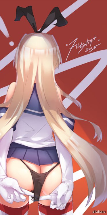 Ship - NSFW, Anime, Anime art, Kantai collection, , Shimakaze, Etty