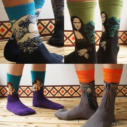 Носочки для ценителей искусства
