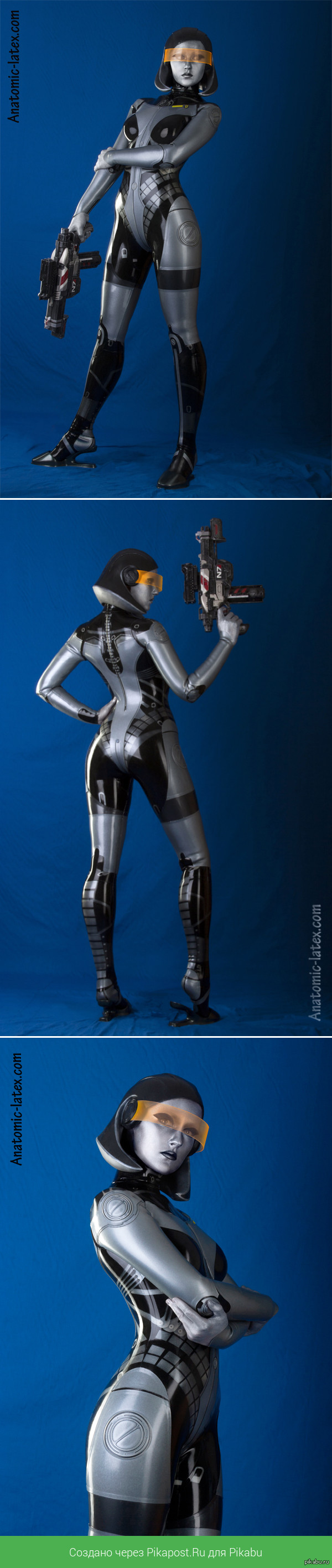 EDI cosplay from Mass Effect 3 - Mass effect, EDI, Cosplay, Latex, Longpost