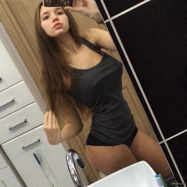 Nipples(3) - NSFW, Nipples, Beautiful girl, Selfie, Toilet, 18+