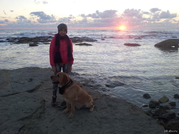 Прогулка на закате