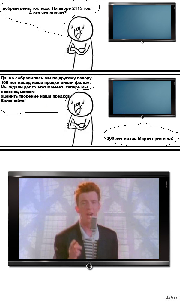 Показ фильма через 100 лет