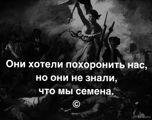 А они нас. Они хотели нас похоронить, не знали что мы семена. Они похоронили нас но мы семена. Они хотели нас закопать но они не знали что мы семена. Мексиканские пословицы.