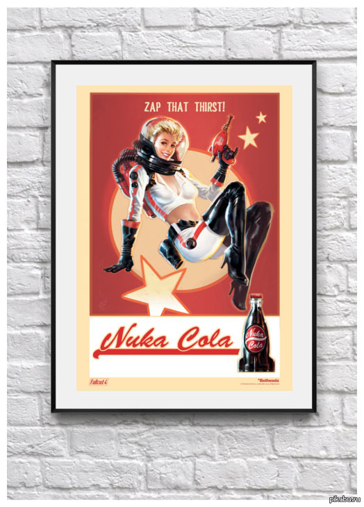  Fallout 4, Nuke Cola   http://wartbook.ru/posters/nuke-cola-fallout-4/       