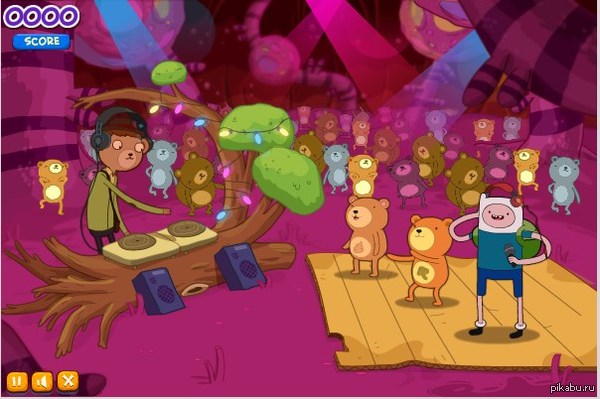 Для фанатов adventure time, музыкантов, и всех, кто хочет потренировать чувство ритма