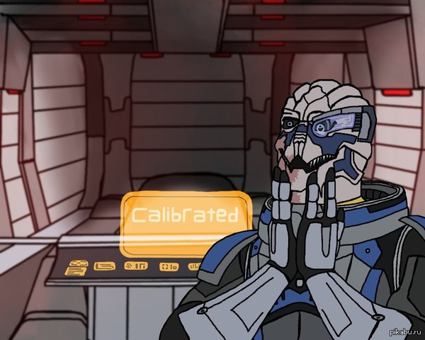 calibrated - Garrus, Mass effect, Calibration, Stolen, In contact with, Theft